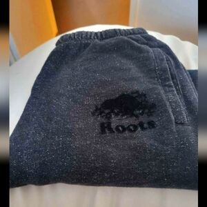 Roots black/white flecked Joggers